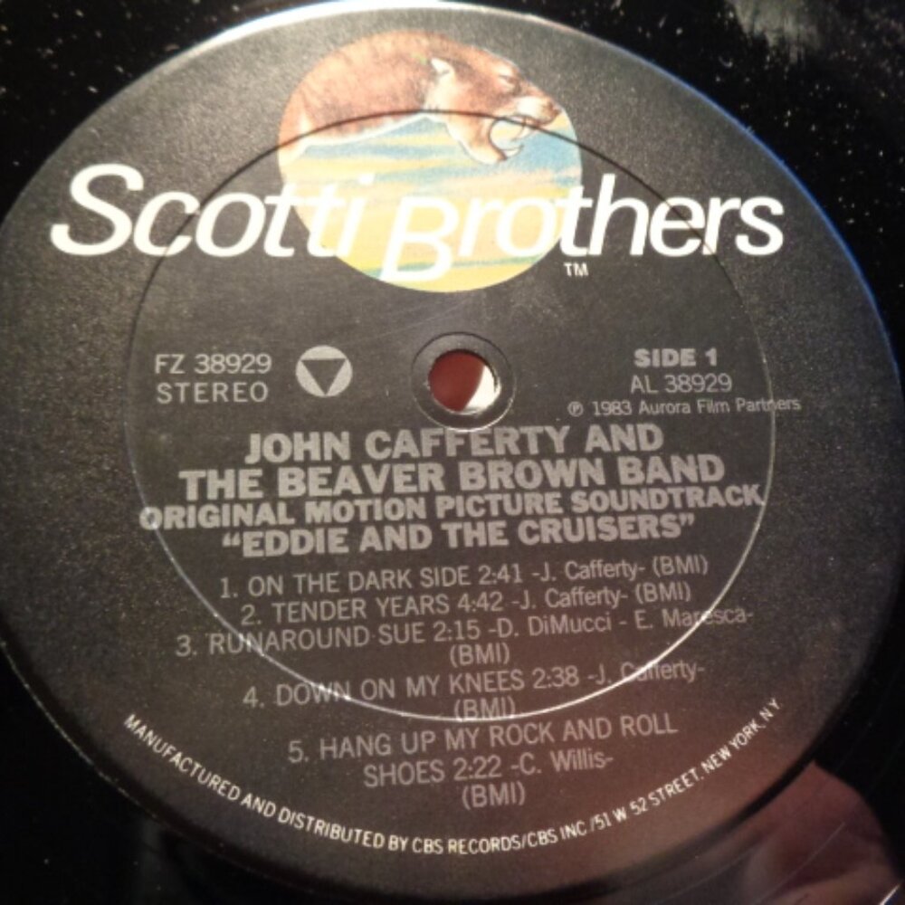Eddie And The Cruisers Original Motion Picture Soundtrack LP. Record Album 1983 - Picture 2 of 3